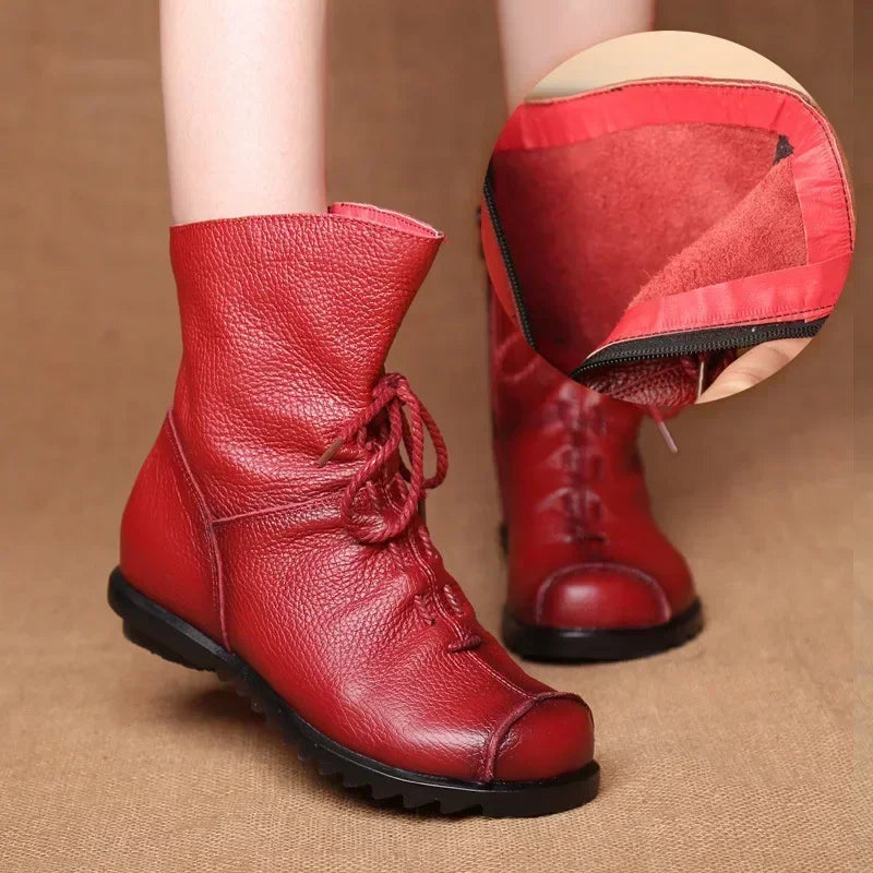 Classic Orthopedic Boots with Timeless Style