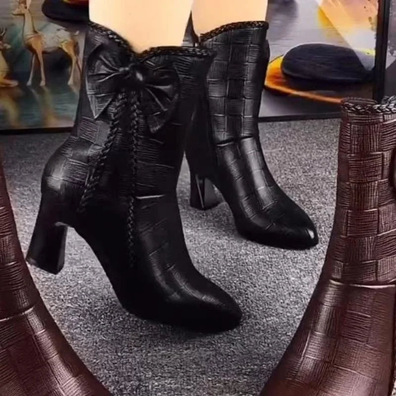 Vintage Inspired Orthopedic Boots