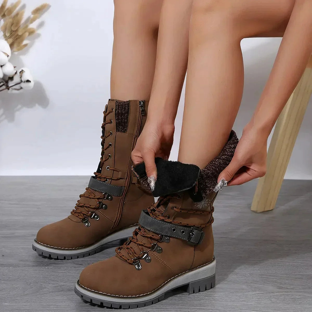 Graceful Orthopedic Boots for Modern Look
