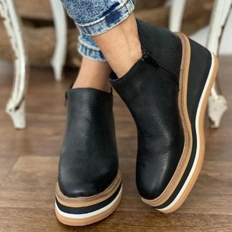 Chic Orthopedic Boots with Unique Design