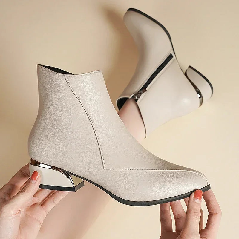 Chic Orthopedic Boots with Unique Design