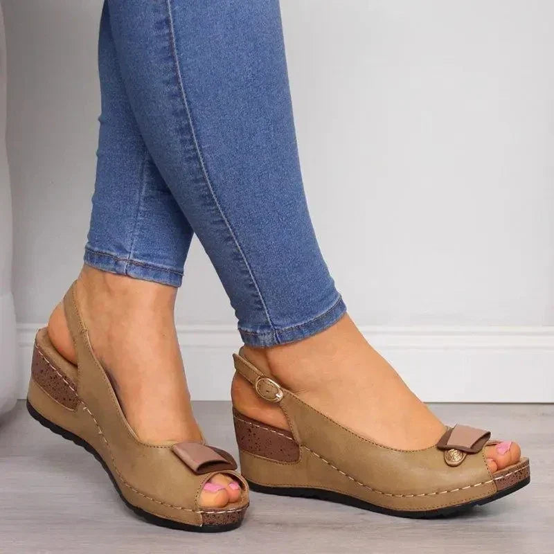 Vintage Inspired Orthopedic Sandals