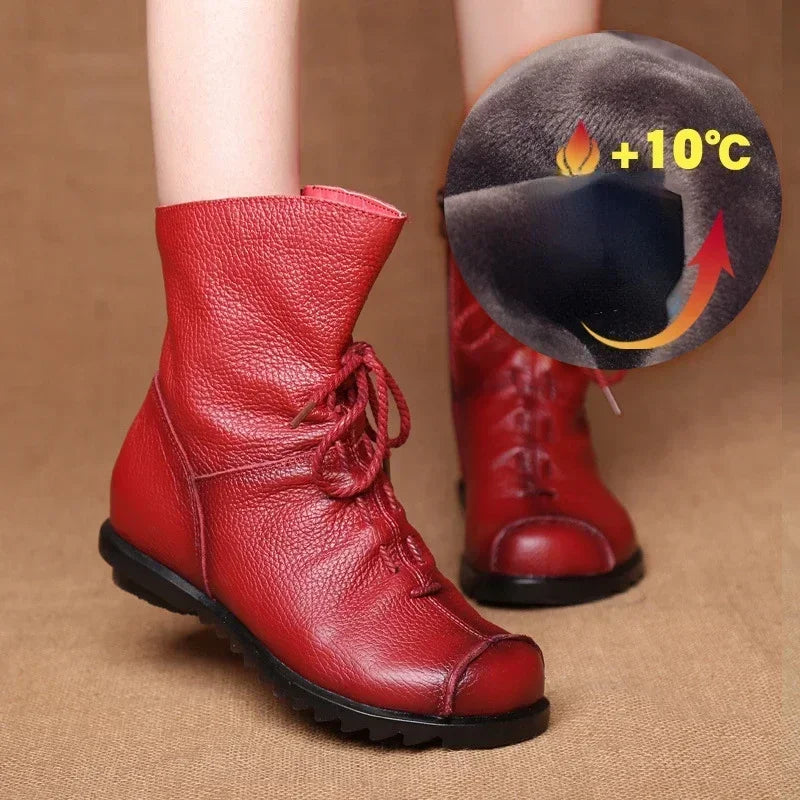 Classic Orthopedic Boots with Timeless Style