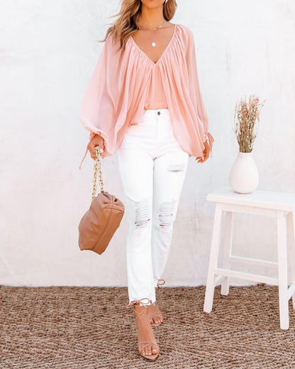 Timeless Vintage Style Blouse