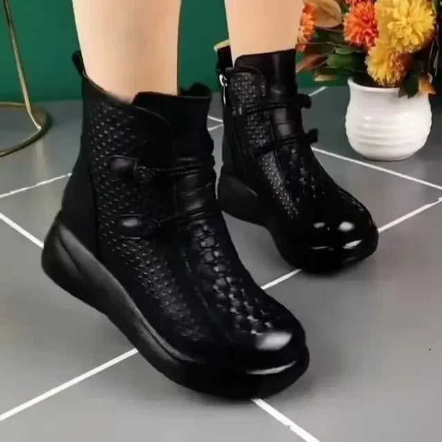 Vintage Inspired Orthopedic Boots
