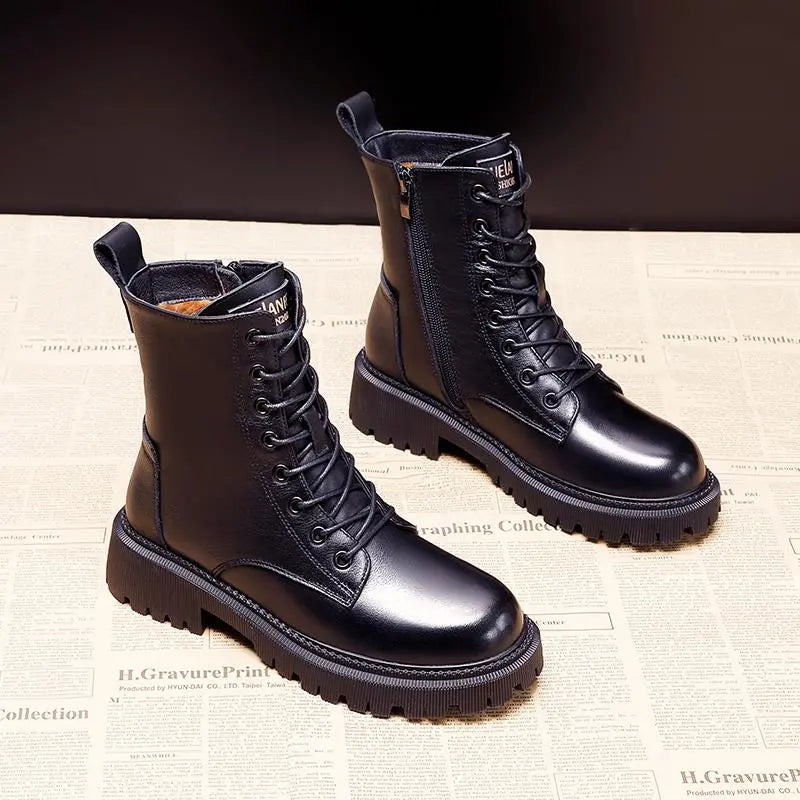 Classic Orthopedic Boots with Timeless Style