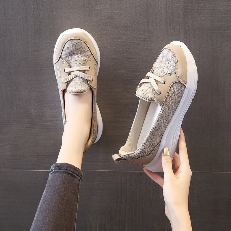 Chic Orthopedic Sneakers with Unique Design