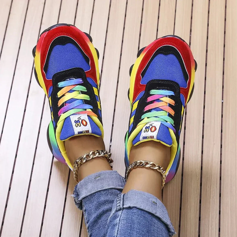 Chic Orthopedic Sneakers with Unique Design