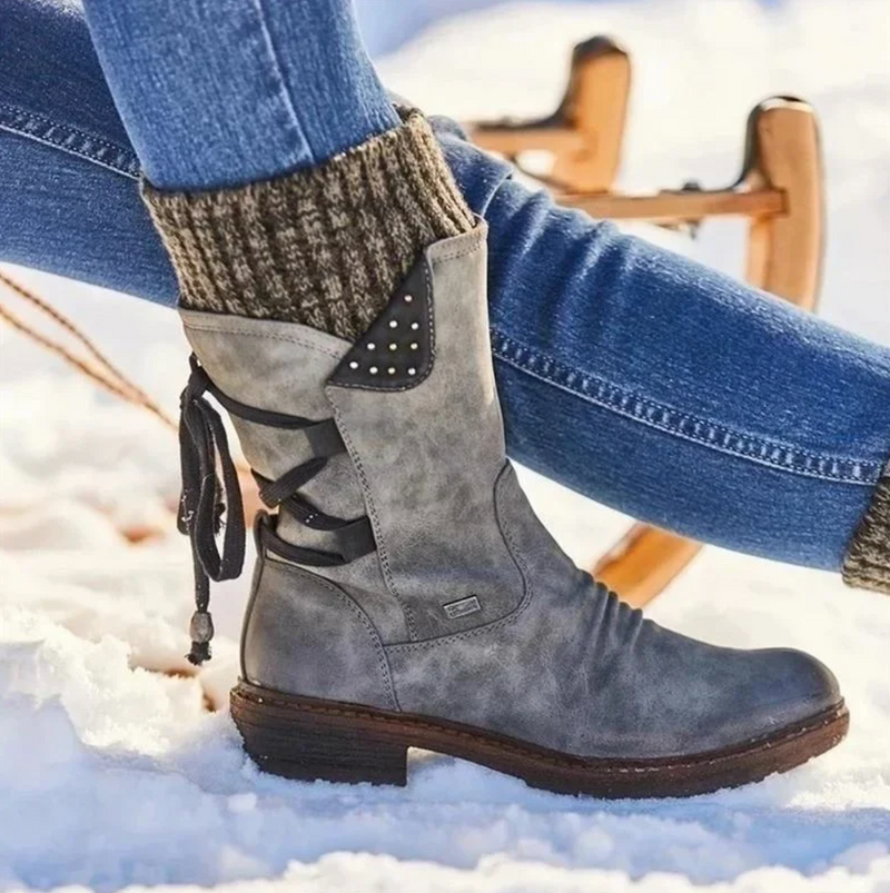 Classic Orthopedic Boots with Timeless Style