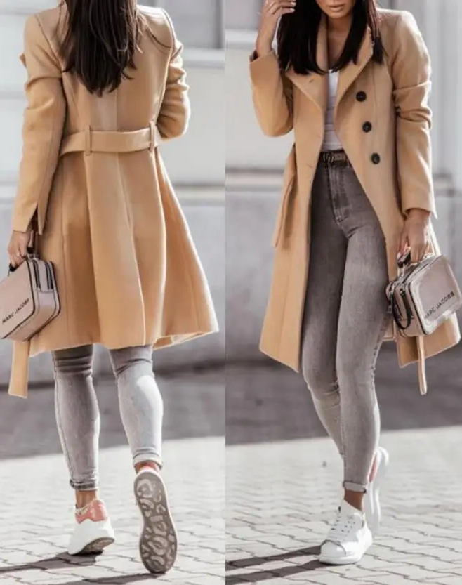 Timeless Vintage Style Coat