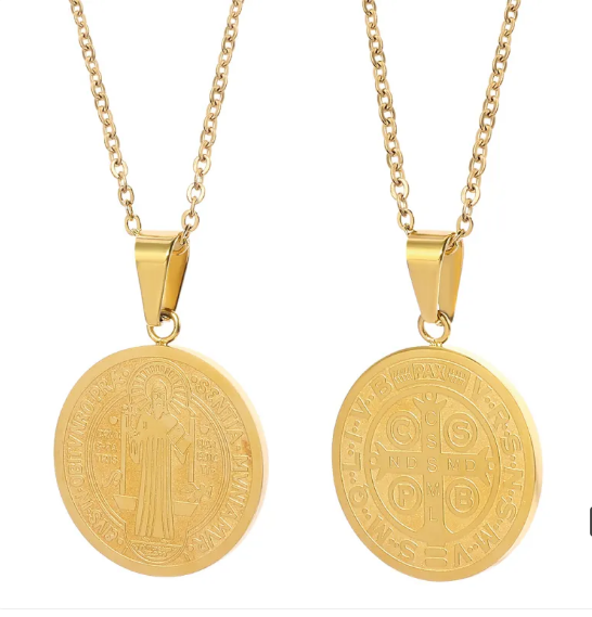 Round O-shaped Pendant Necklace