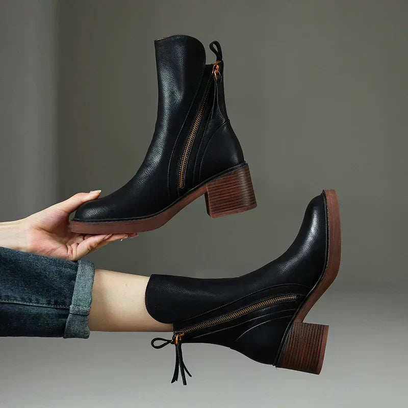 Vintage Inspired Orthopedic Boots