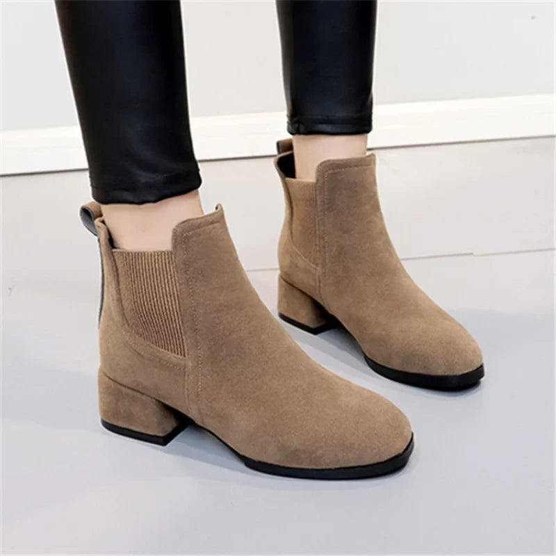 Classic Orthopedic Boots with Timeless Style