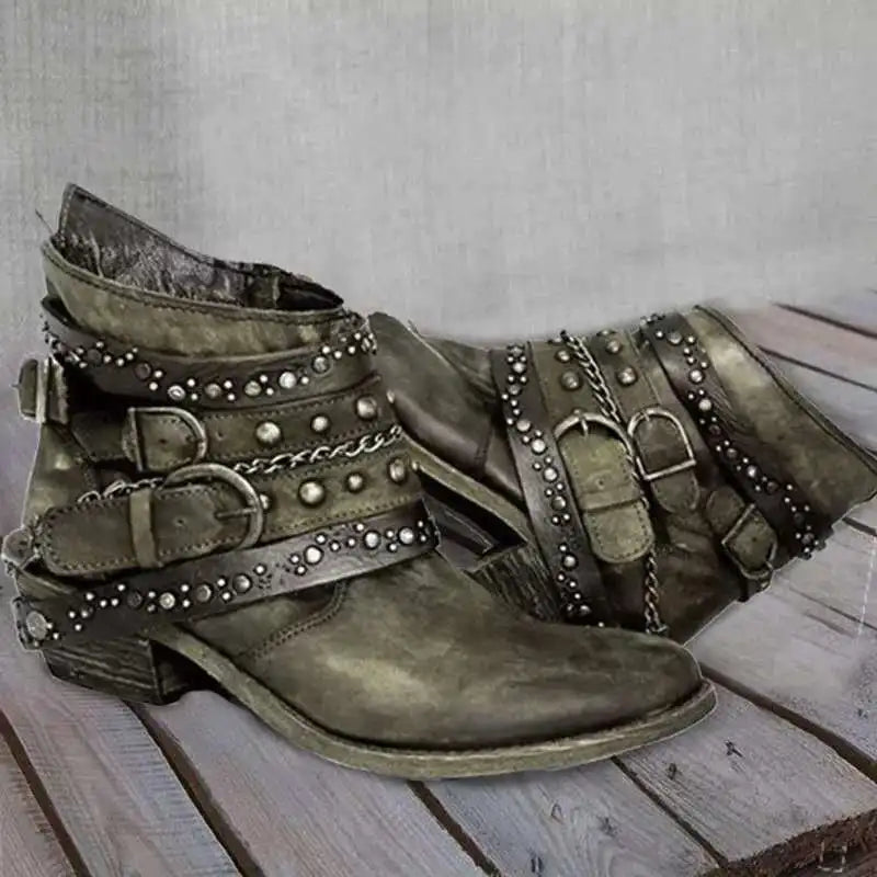 Chic Orthopedic Boots with Unique Design