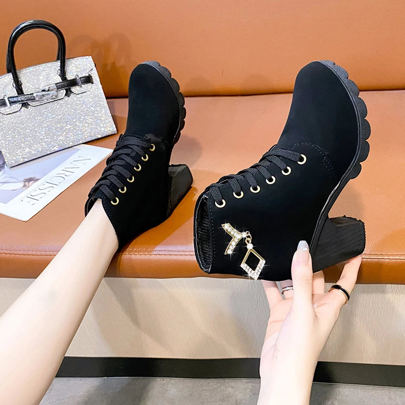 Chic Orthopedic Boots with Unique Design