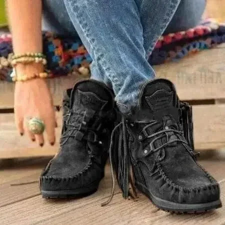 Classic Orthopedic Boots with Timeless Style
