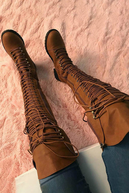 Vintage Inspired Orthopedic Boots