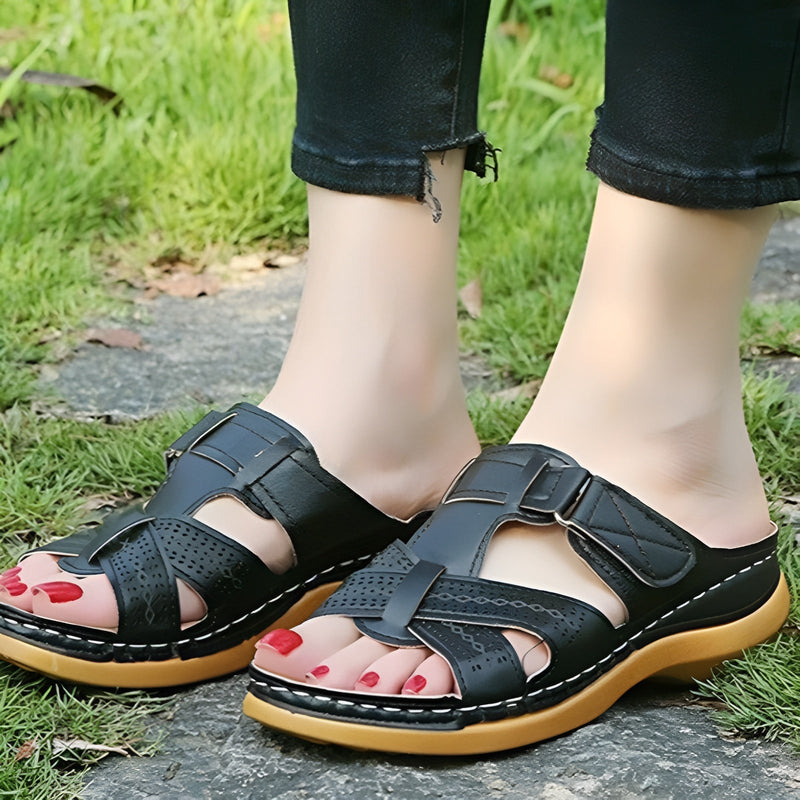 Vintage Inspired Orthopedic Sandals