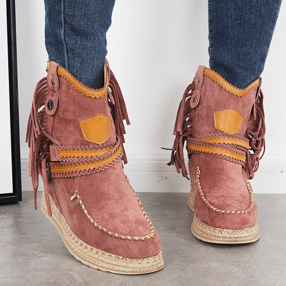 Chic Orthopedic Boots with Unique Design