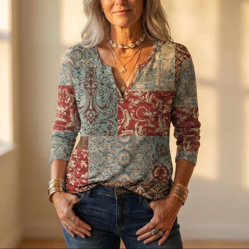 Timeless Vintage Style Top