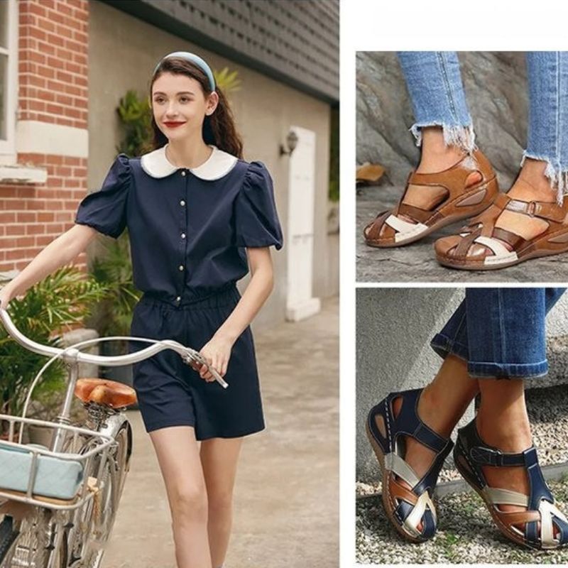 Classic Orthopedic Sandals with Timeless Style