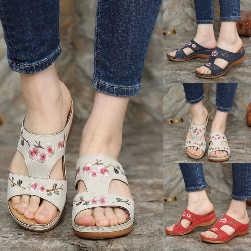 Vintage Inspired Orthopedic Sandals