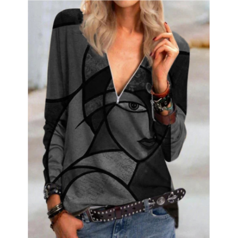 Timeless Vintage Style Blouse