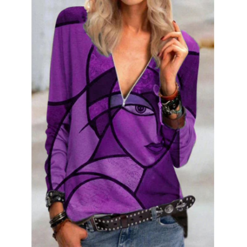 Timeless Vintage Style Blouse