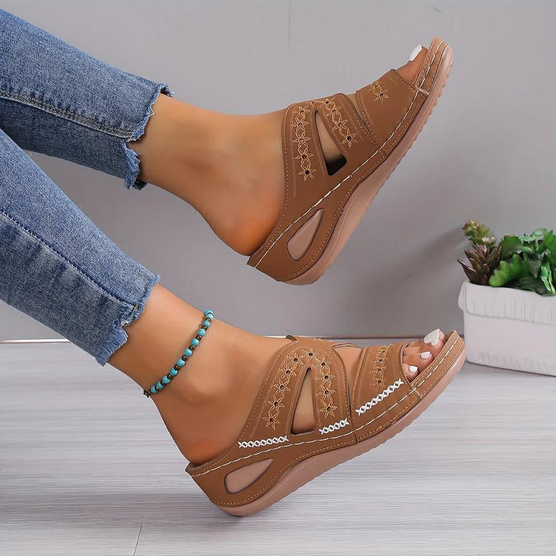 Classic Orthopedic Sandals with Timeless Style