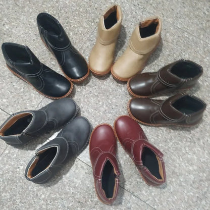 Classic Orthopedic Boots with Timeless Style