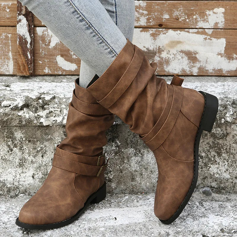 Classic Orthopedic Boots with Timeless Style