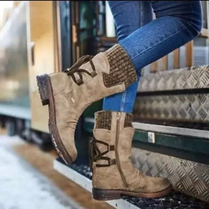 Vintage Inspired Orthopedic Boots