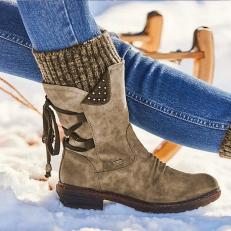 Vintage Inspired Orthopedic Boots
