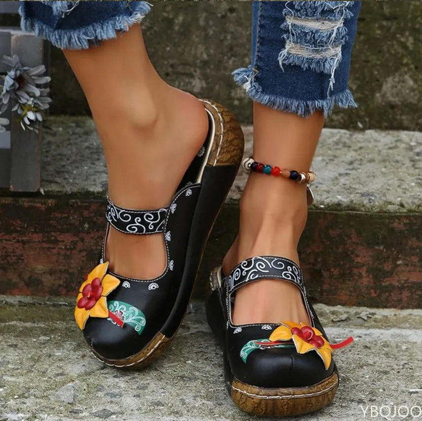 Vintage Inspired Orthopedic Sandals