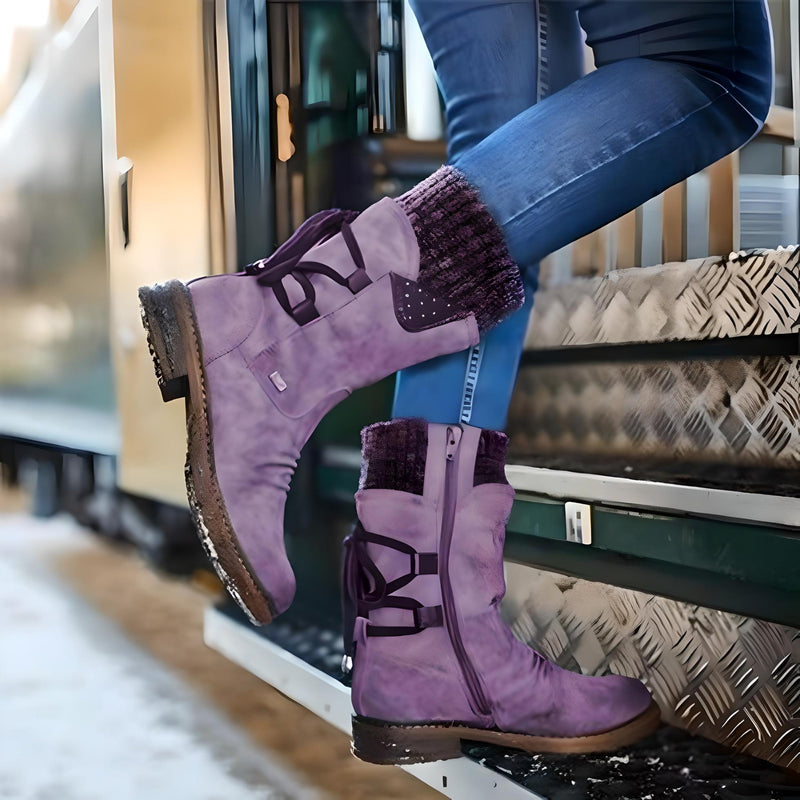 Vintage Inspired Orthopedic Boots