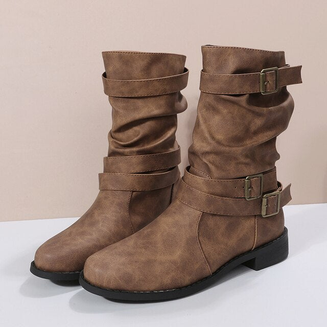 Chic Orthopedic Boots with Unique Design