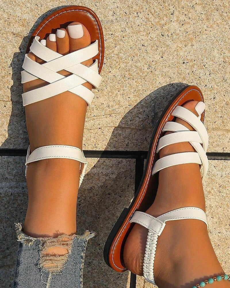 Vintage Inspired Orthopedic Sandals