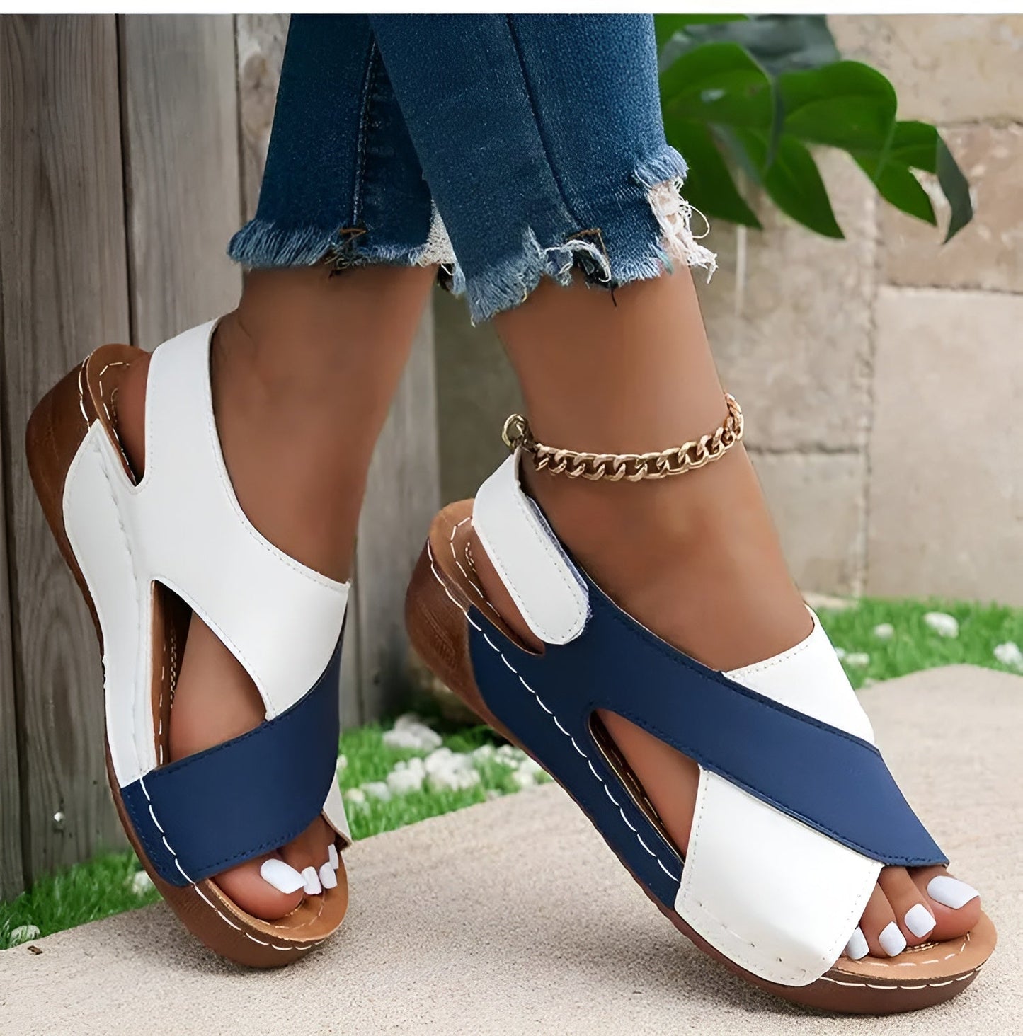 Vintage Inspired Orthopedic Sandals