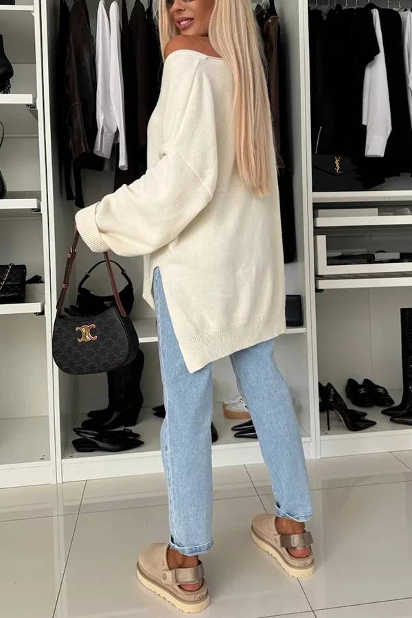 Gracefully Designed Sweater