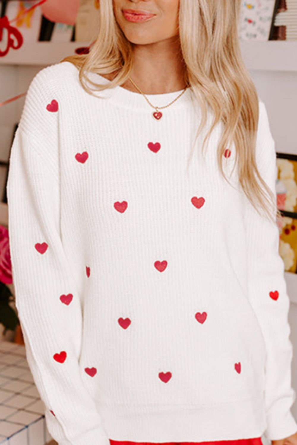 Gracefully Designed Sweater
