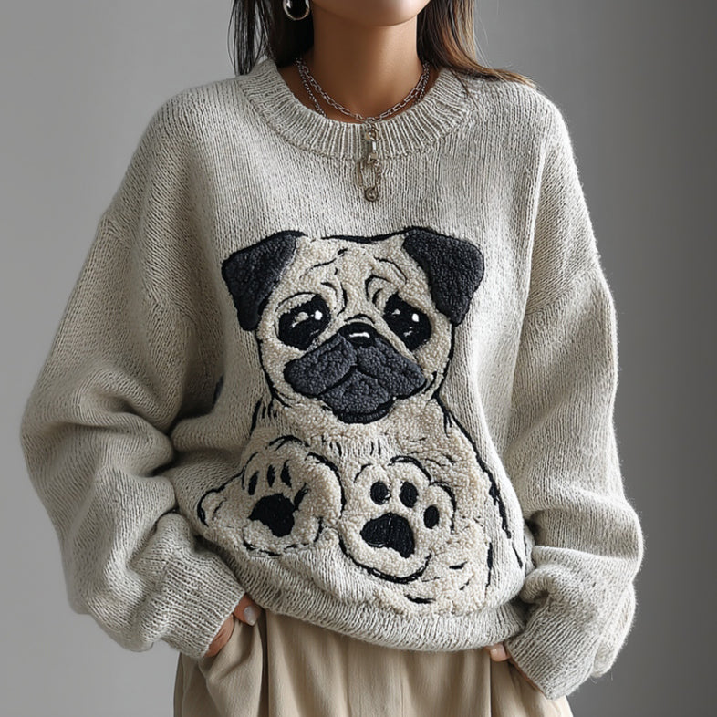 Gracefully Designed Sweater