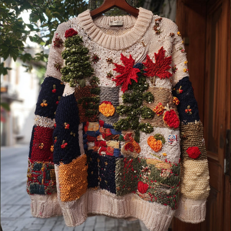 Gracefully Designed Sweater