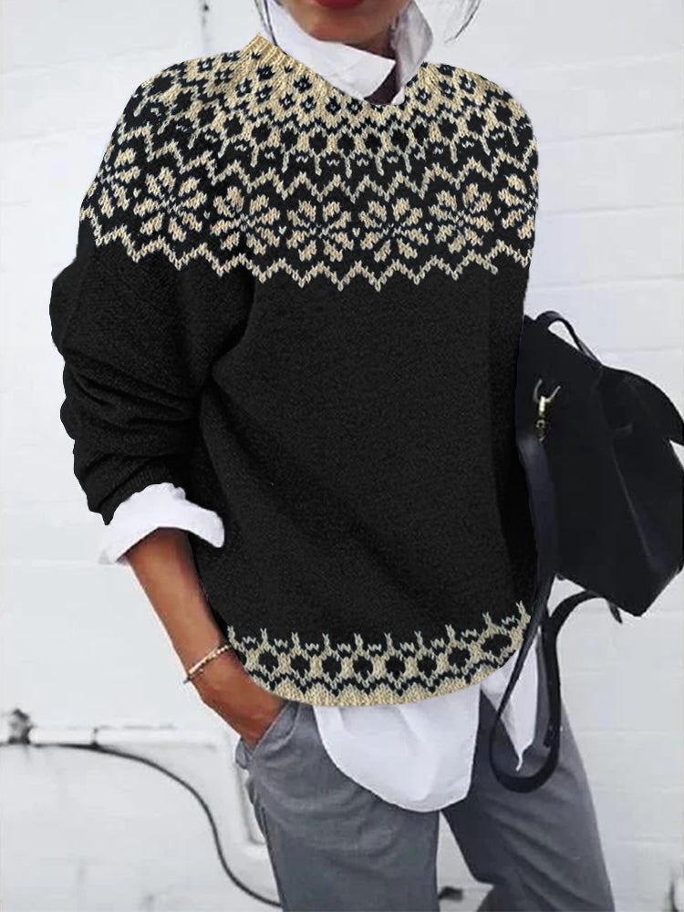 Gracefully Designed Sweater