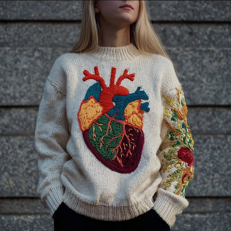Gracefully Designed Sweater
