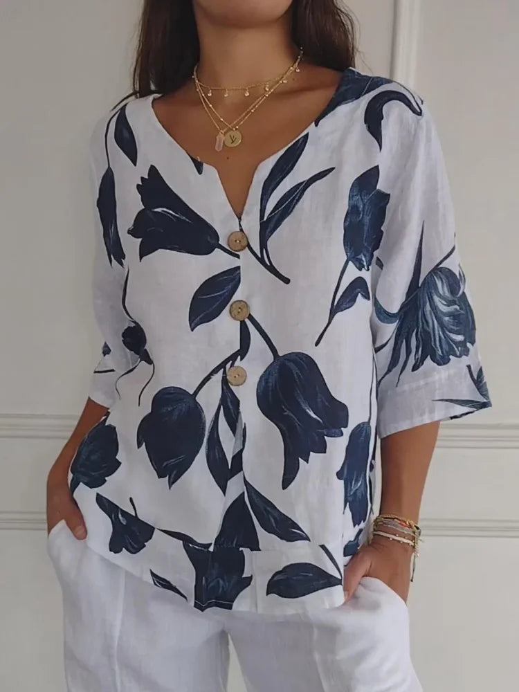 Timeless Vintage Style Blouse
