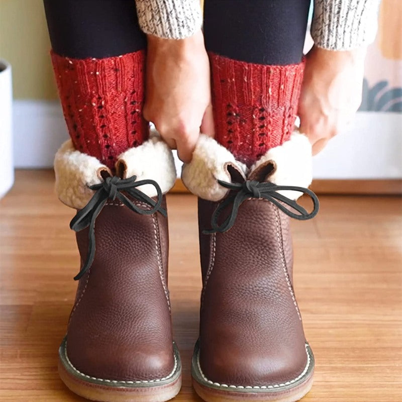 Classic Orthopedic Boots with Timeless Style