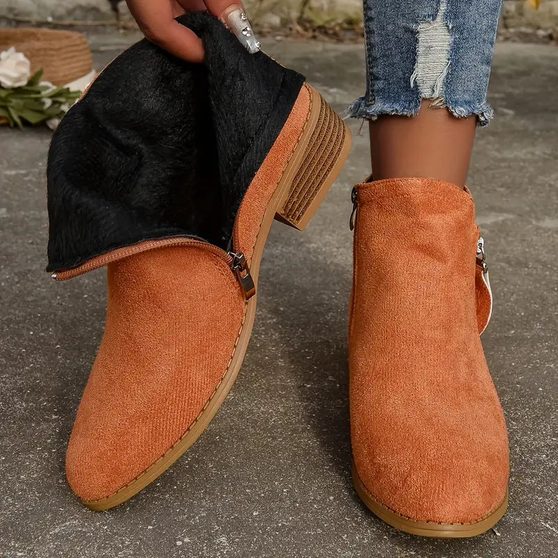 Chic Orthopedic Boots with Unique Design