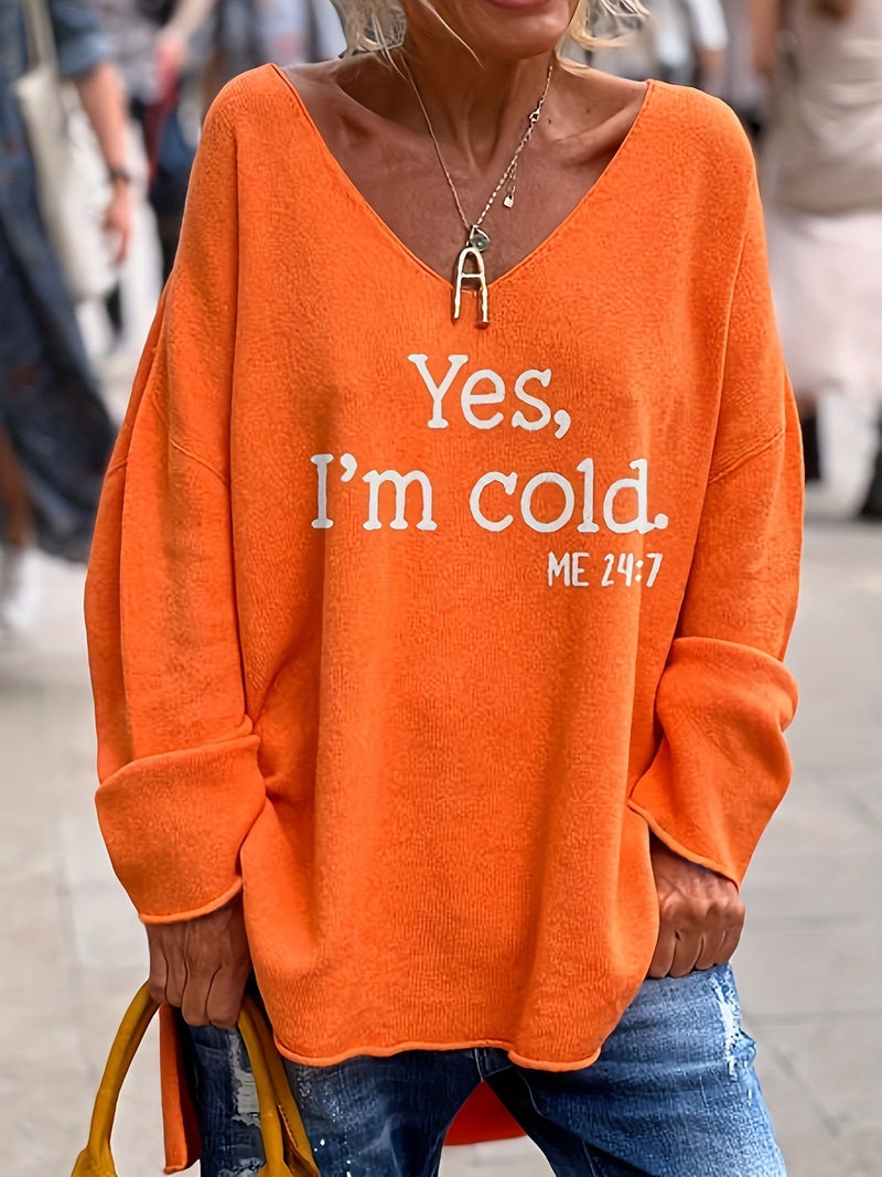 Gracefully Designed Sweater