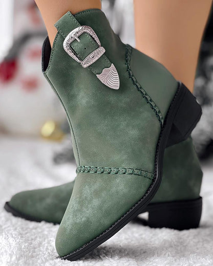 Vintage Inspired Orthopedic Boots