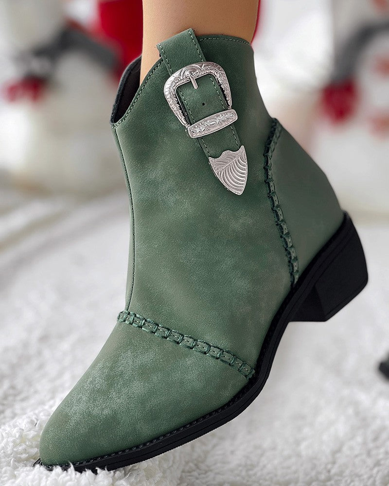 Vintage Inspired Orthopedic Boots